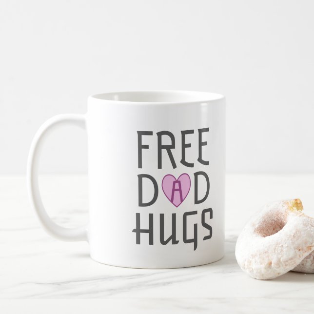 Fri hugg från Pappa Kaffemugg (Med munk)