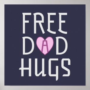 Fri hugg från Pappa Poster