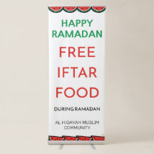 Fri Iftar-mat under Ramadan Mubarak