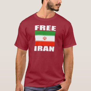 Fri Iran T-tröjavit Tee