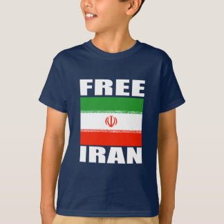 Fri Iran T-tröjavit Tee Shirt