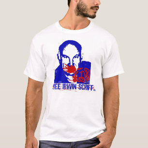 Fri Irwin Schiff manar utslagsplats Tee Shirt