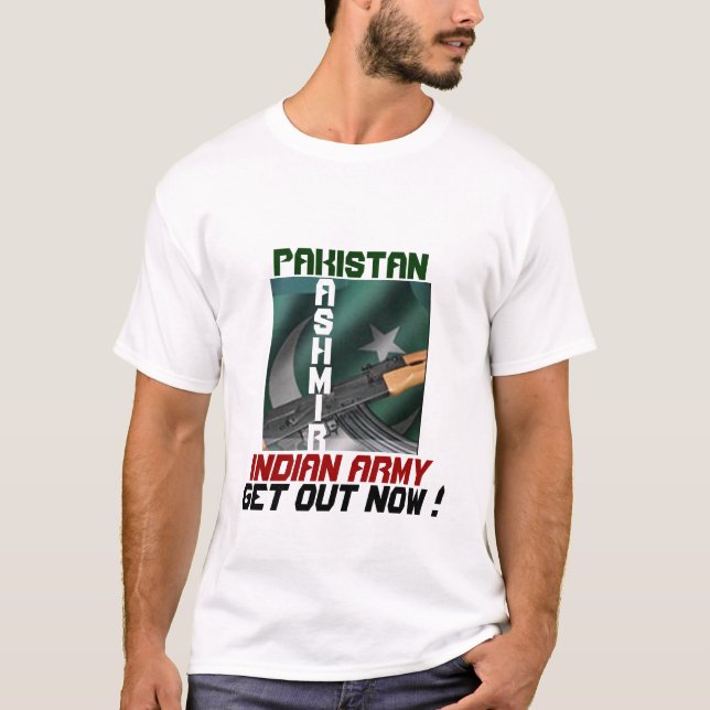 Fri Kashmir skjorta T Shirt (Framsida)