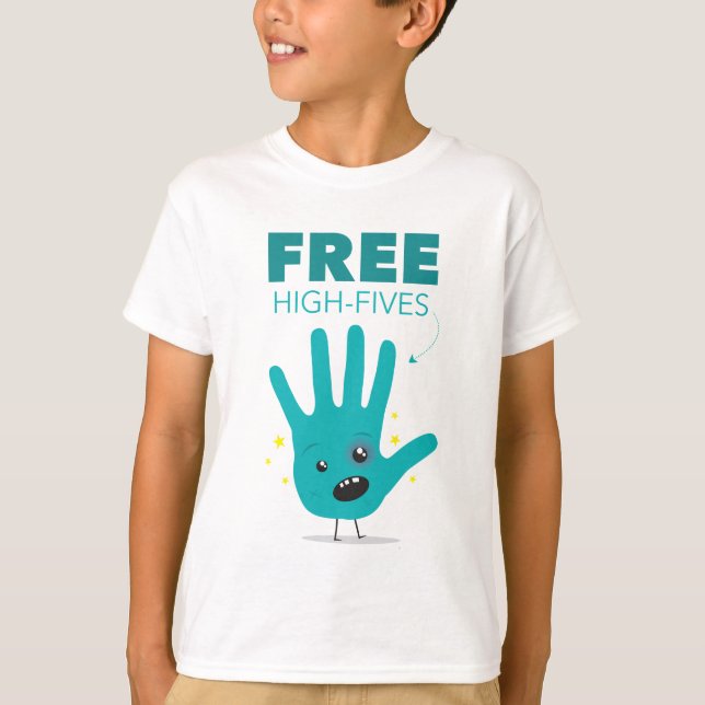 FRI Kick-FivesT-tröja Tee Shirt (Framsida)