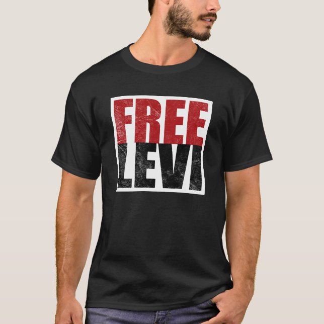 Fri Levi T-tröja T Shirt (Framsida)