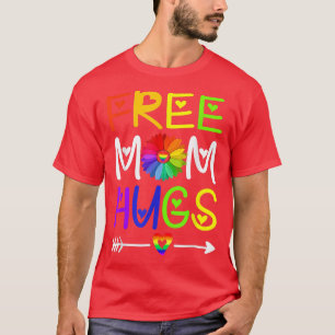 Fri Mamma Hugs, hbt-hbt-solrosbonn Gay pride T Shirt