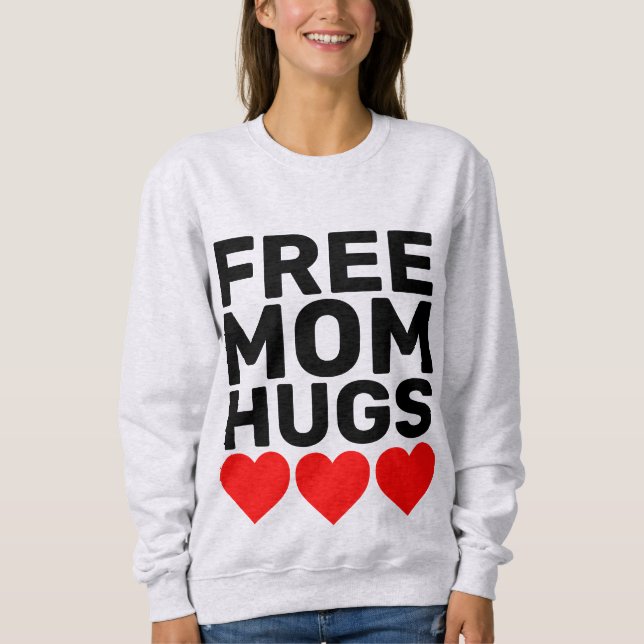 FRI MAMMA HUGS T-Shirts & Sweatshirtss (Framsida)