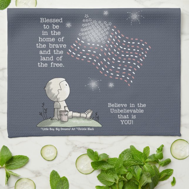 Fri mark kökshandduk (Vikta)