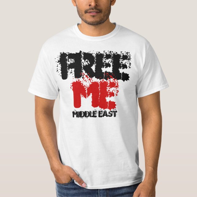 FRI ME MELLAN ÖSTERN T-SHIRT (Framsida)
