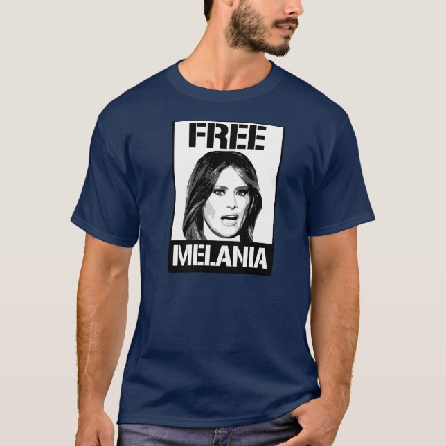 FRI MELANIA AFFISCH - T SHIRT (Framsida)