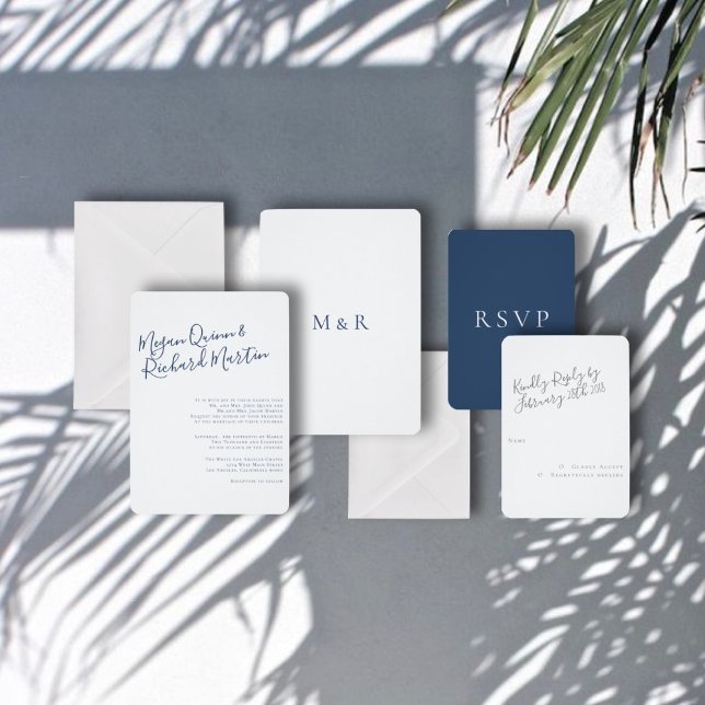 Fri, modern bröllopsinbjudan inbjudningar (Skapare uppladdad)