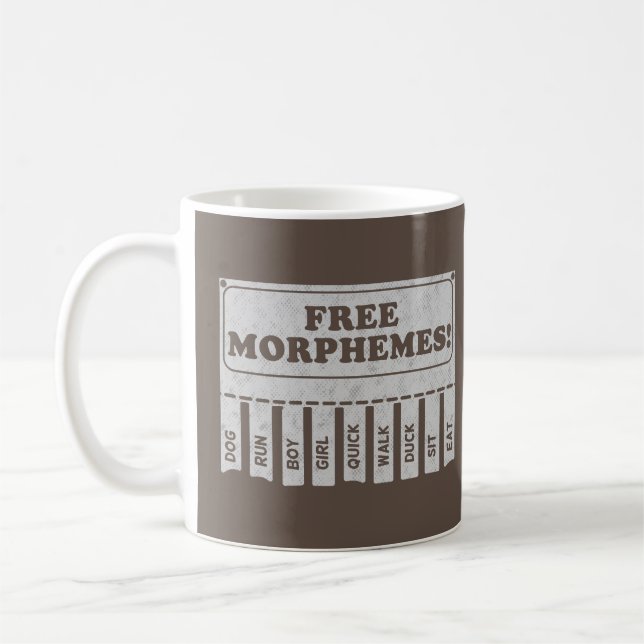 Fri morfrön kaffemugg (Vänster)