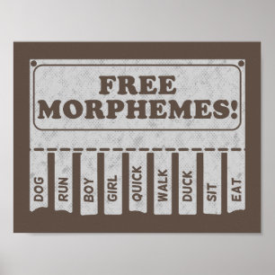 Fri morfrön poster