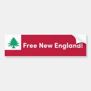 Fri New England bildekal
