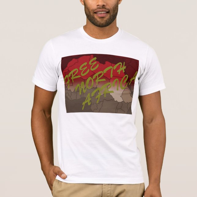 FRI NORTH-AFRIKA TEE SHIRT (Framsida)