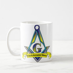 Fri och accepterad Mason Kaffemugg