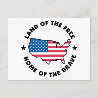 Fri och Modig Vykort