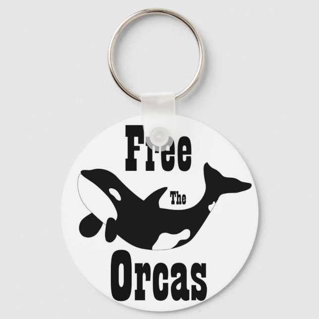 Fri Orcas Nyckelring (Framsida)