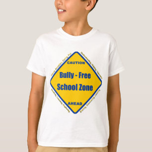 Fri översittare - skola zonen t shirt
