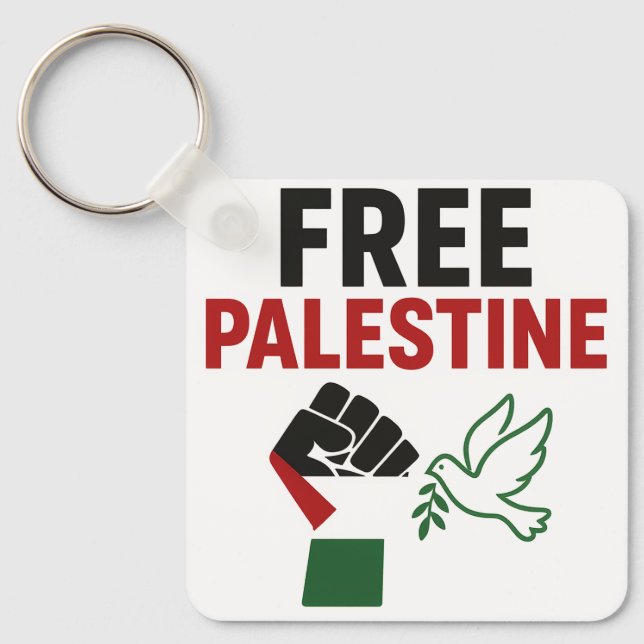fri palastin nyckelring (Framsida)