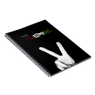 Fri Palestina anteckningsbok 80pg