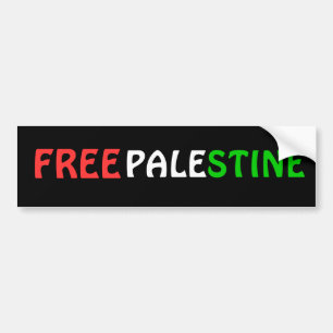 FRI PALESTINA bildekal