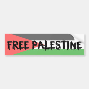 FRI PALESTINA bildekal