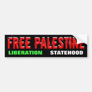 FRI PALESTINA bildekal