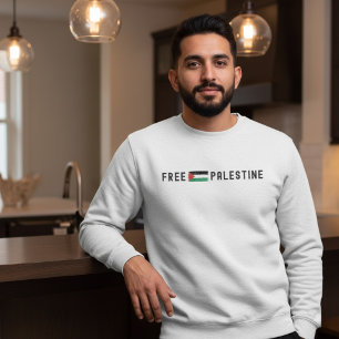 FRI PALESTINA för människa Lång Ärmad Tröja
