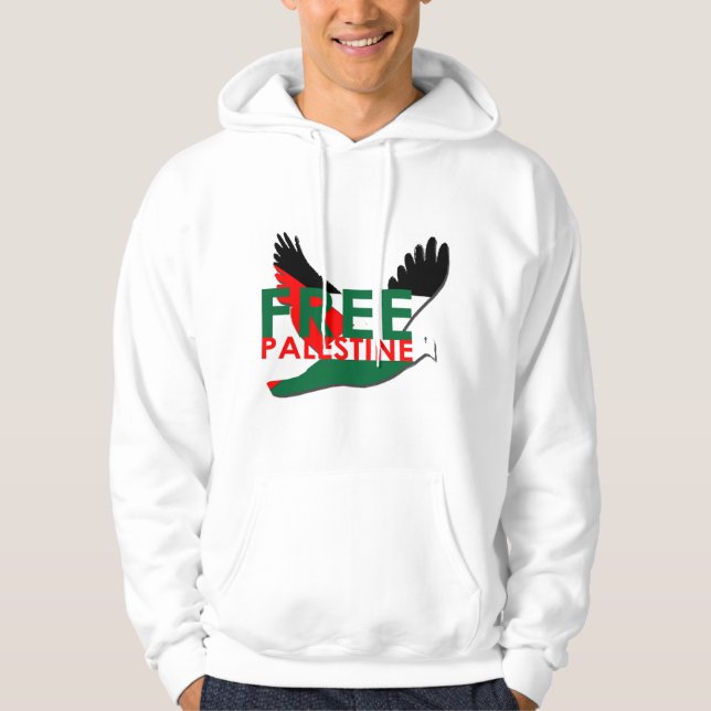 FRI PALESTINA HOODIE (Framsida)
