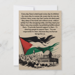 fri palestina Inbjudan