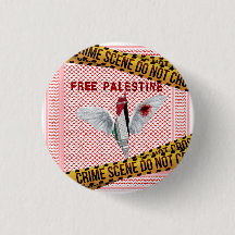 Fri Palestina-knapp - Palestina-pinne