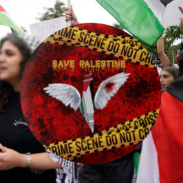 Fri Palestina-knapp - Palestinsk nålknapp Knapp