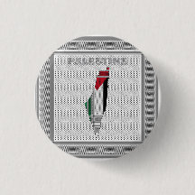 Fri Palestina-knapp - Palestinsk stiftknapp