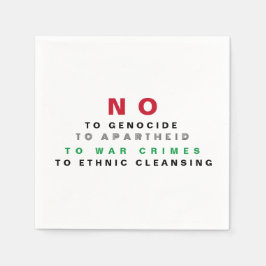 FRI PALESTINA NEJ TILL GENOCIDE APARTHEID KRIG BRO PAPPERSSERVETT