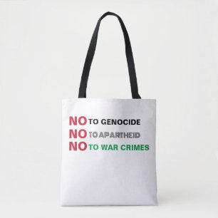 FRI PALESTINA NEJ TILL GENOCIDE APARTHEID KRIG BRO TYGKASSE
