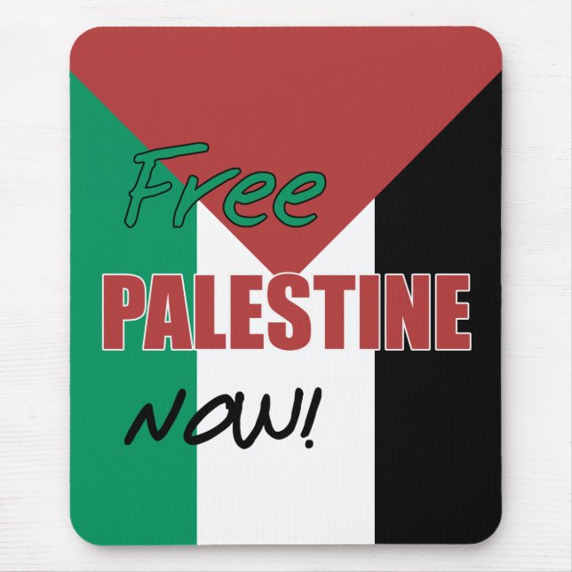 Fri Palestina nu Palestinas Flagga Musmatta (Framsidan)
