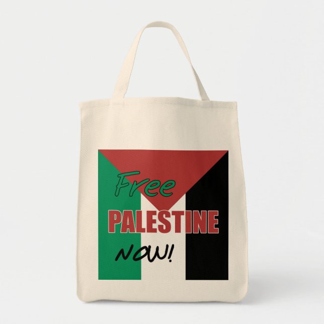Fri Palestina nu Palestinas Flagga Tygkasse (Framsidan)
