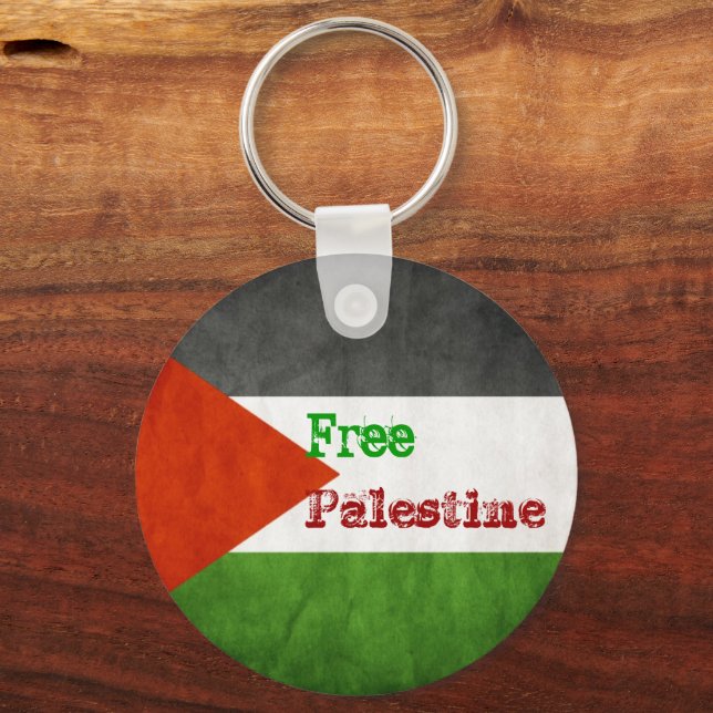 Fri Palestina Nyckelring (Framsida)