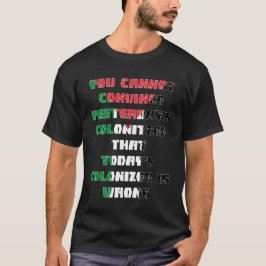 Fri Palestina Palestina Karta Gaza Folkmord T Shirt
