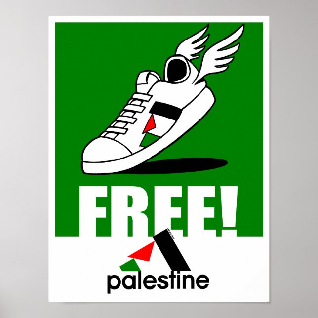 Fri! Palestina Poster (Framsidan)