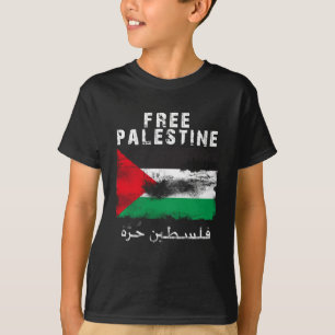 Fri Palestina skjorta T Shirt