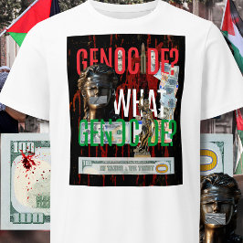 Fri Palestina T-shirt | Nej till folkmord i Gaza