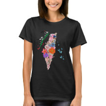Fri Palestina T-shirt - Söt Palestinsk Kläder