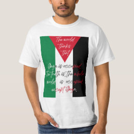 Fri Palestina T-shirt - Spara Gaza T-shirt