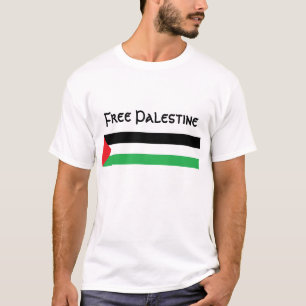 Fri Palestina T-tröja Tee Shirt