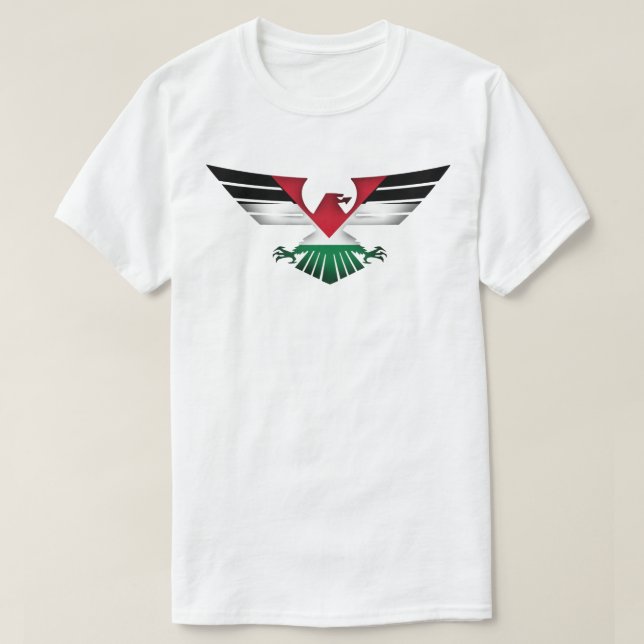 FRI PALESTINA - VINGAR AV FRIHET T-SHIRT (Design framsida)