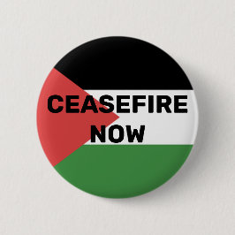 FRI PALESTINE FLAGGA CEASEFIRE NU RED BLACK GRÖNT KNAPP