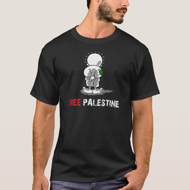 fri palestine hanzalah tee (Framsida)