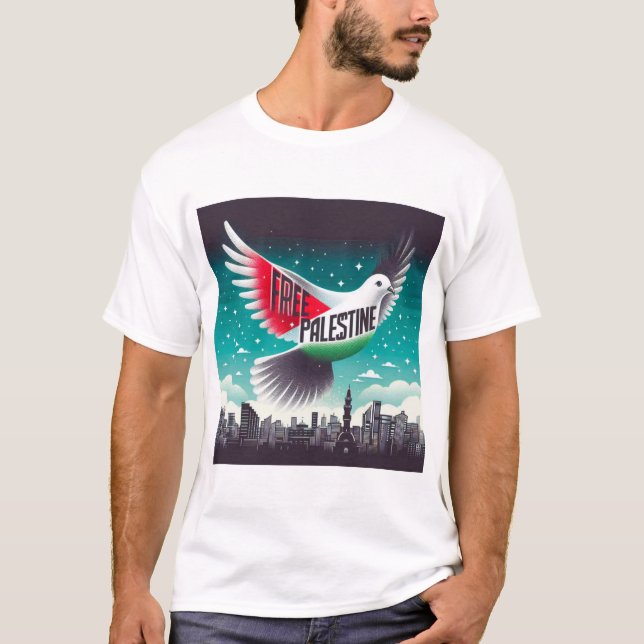 FRI PALESTINE T-shirt (Framsida)